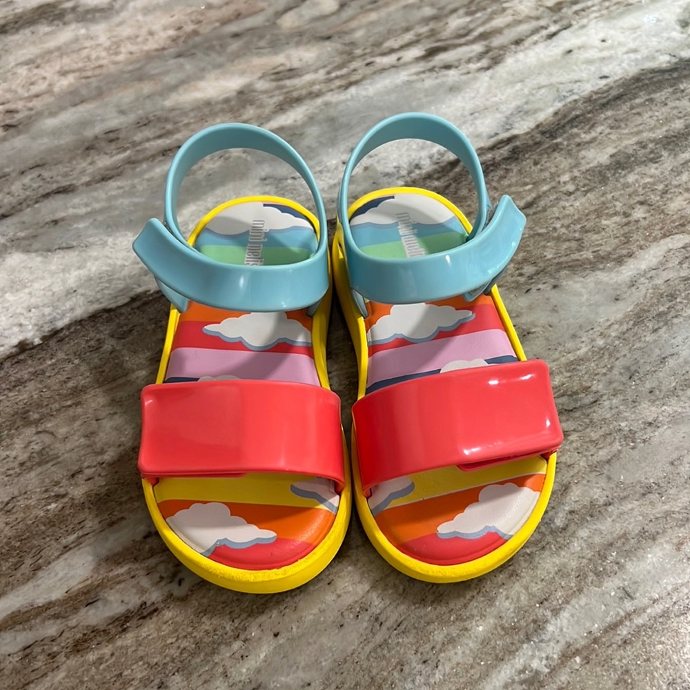 Mini Melissa Sandals Girls, Size 10